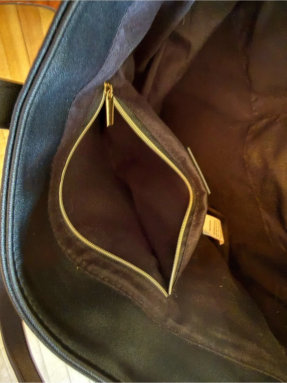 Martha Stewart Black Shoulder Tote Bag